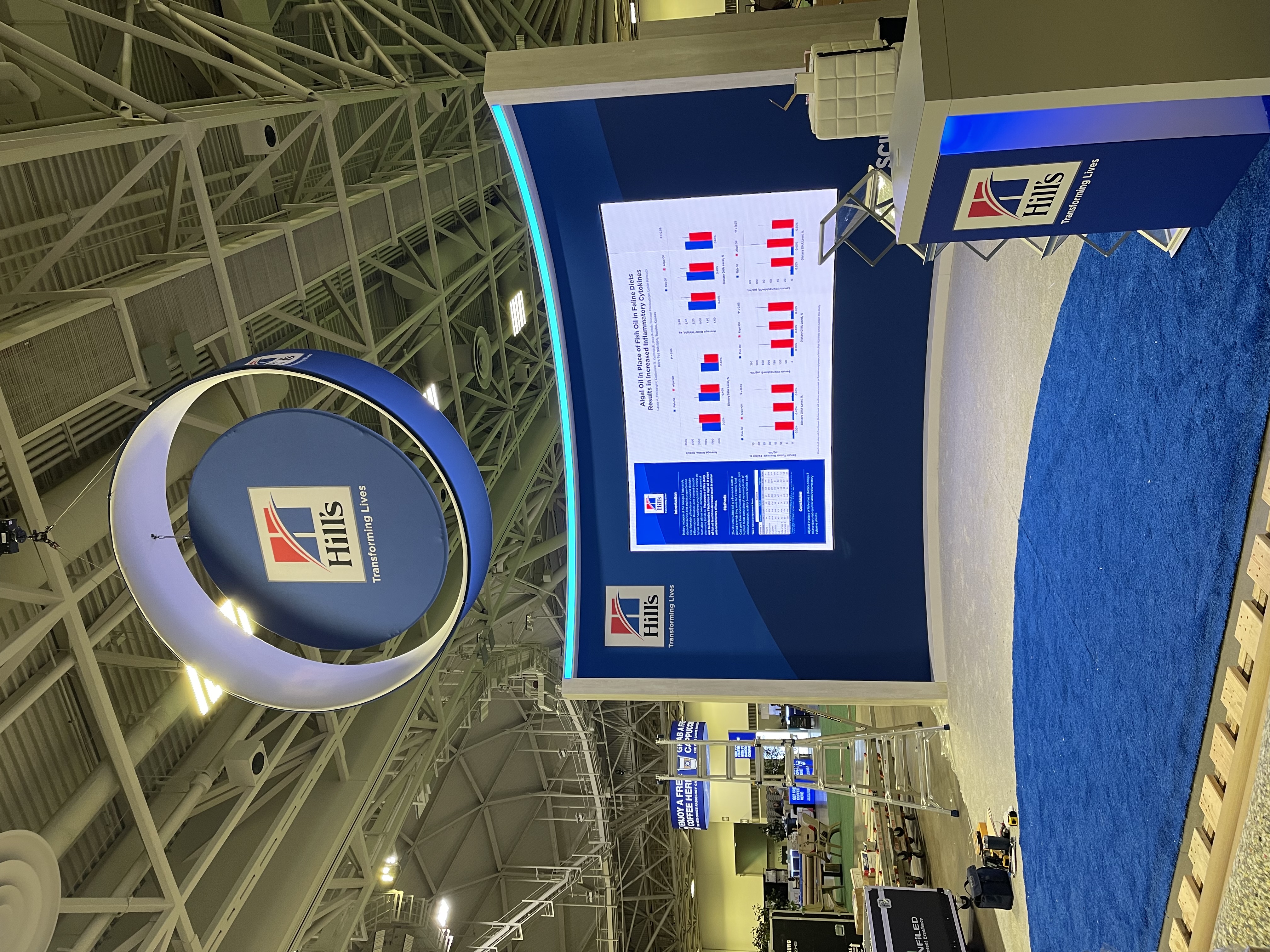 Hill's Pet Nutrition booth at AVMA